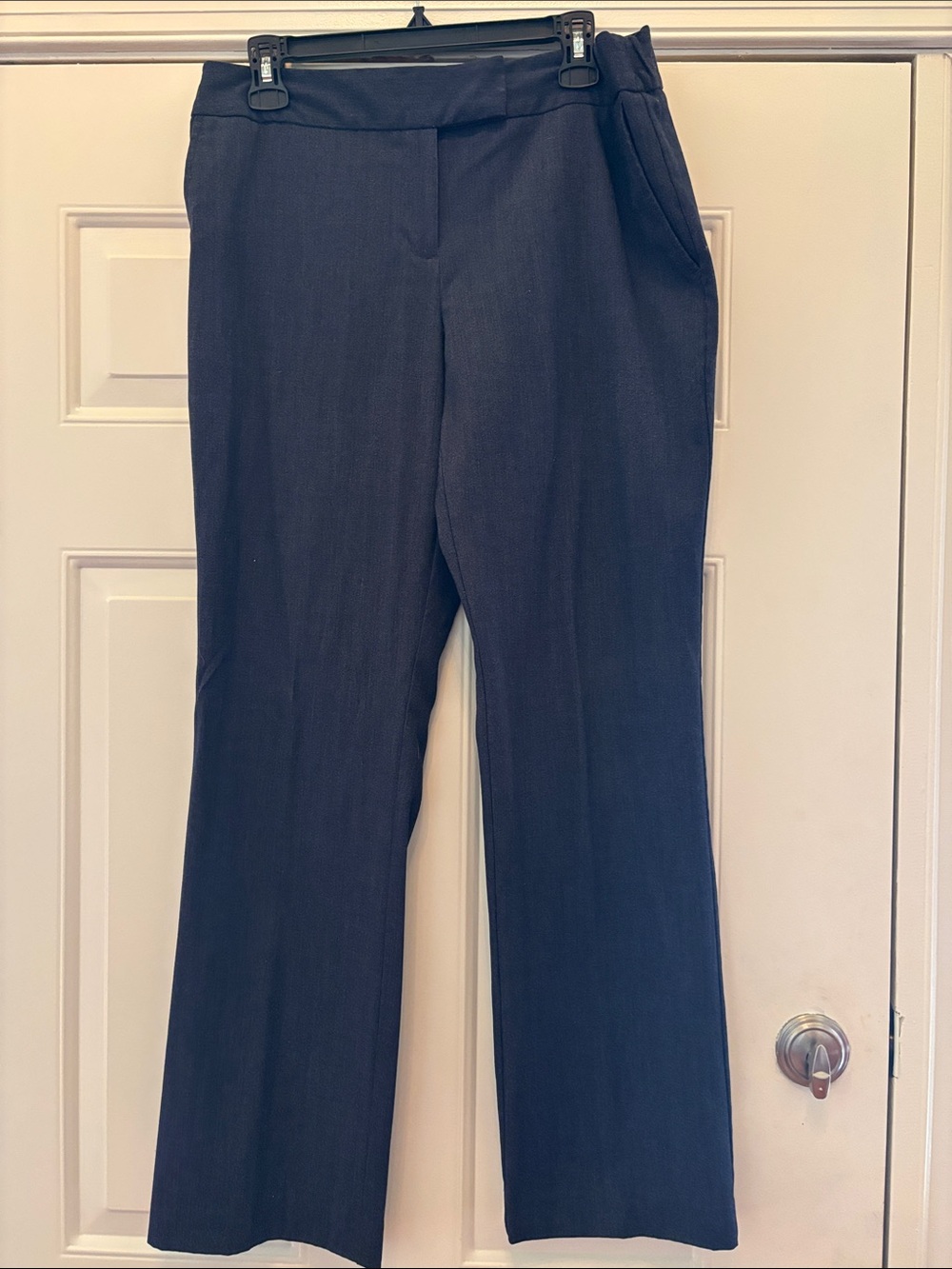 Covington Women's Dark Navy Straight-Leg Trousers